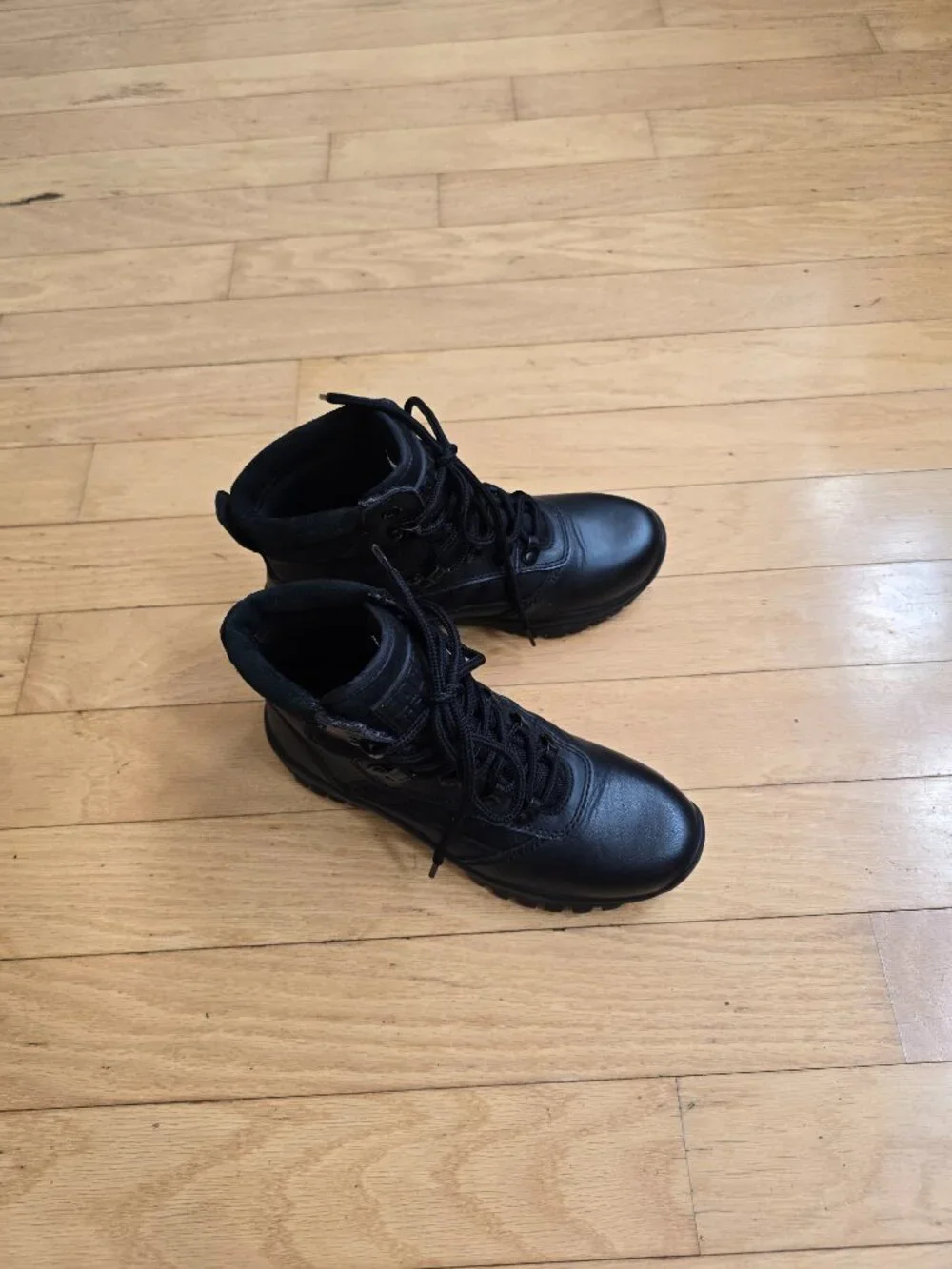 Thorogood | Force Recon Black Monochrome Leather Vibram Tactical Boots | Mens 7